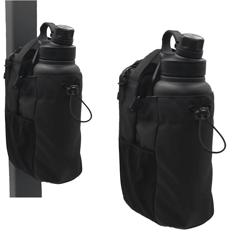 Magnetic Gym Bag Large Capacity- Phone Pocket & Water Bottle Holder