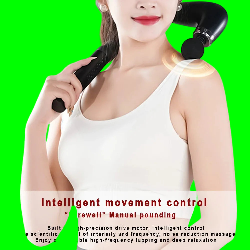 Smart Fascia Gun – Portable Muscle Recovery Massager