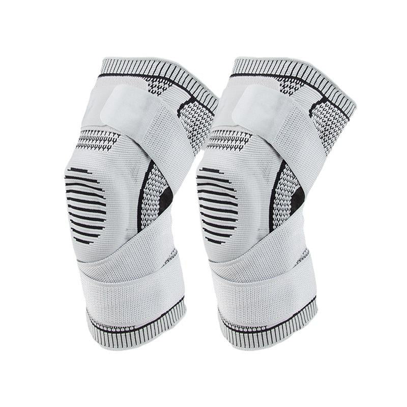 OLLAS Knee Braces, 2-Pack, Knee Support Compression Sleeves, Fitness Sports Knee Braces, Women'S & Men'S Compression Suitable for Running, Fitness, Basketball