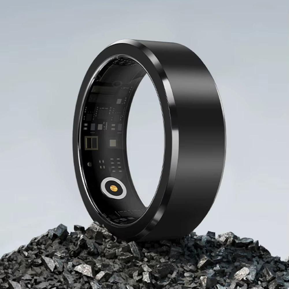 Smart Ring Waterproof Sport Intelligent Health Ring Health Monitor Activity & Sleep Tracker for Men Women for Android Ios