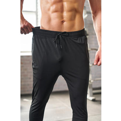 4-PACK Men'S Stretch Jogger Pants, Comfortable Athletic Pants with Pockets for Active Wear, Lightweight & Breathable