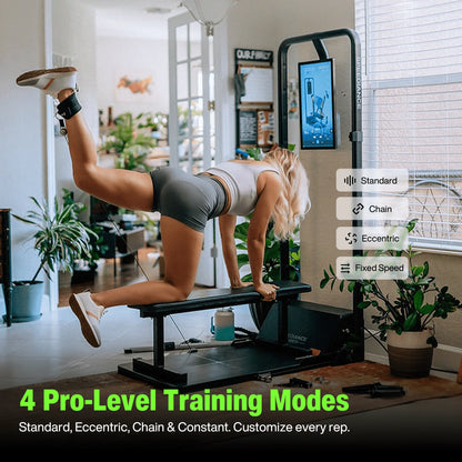 AI Smart Home Gym, All-In-One Digital Weight Workout Machine for Full Body Training