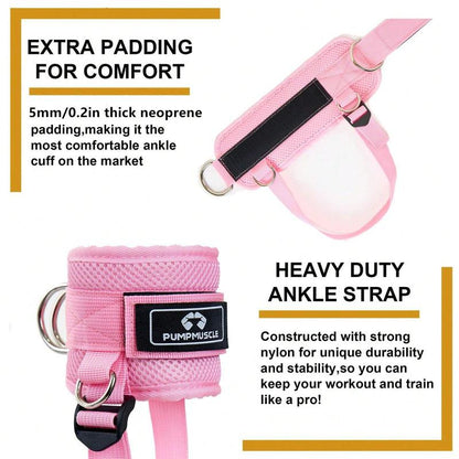 Resistance Band Set, 1 Set Barbell Pad & Resistance Band & Ankle Strap & Weight Lifting Strap & Carry Bag, Barbell Pad Set for Squat, Hip Thrusts, Lunges, Gifts for Best Friend, Gym Essentials Accessories, Home Gym Kit, Exercise Equipment, Workout Bands