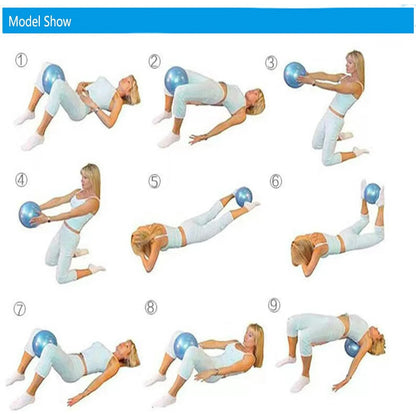 Workoutz 9-Inch Mini Yoga and Pilates Ball