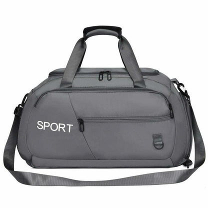 Luggage Bags for Women Handbag Oxford Men'S Fitness Gym Shoulder Bag Waterproof Sports Travel Backpack with Shoes Compartment