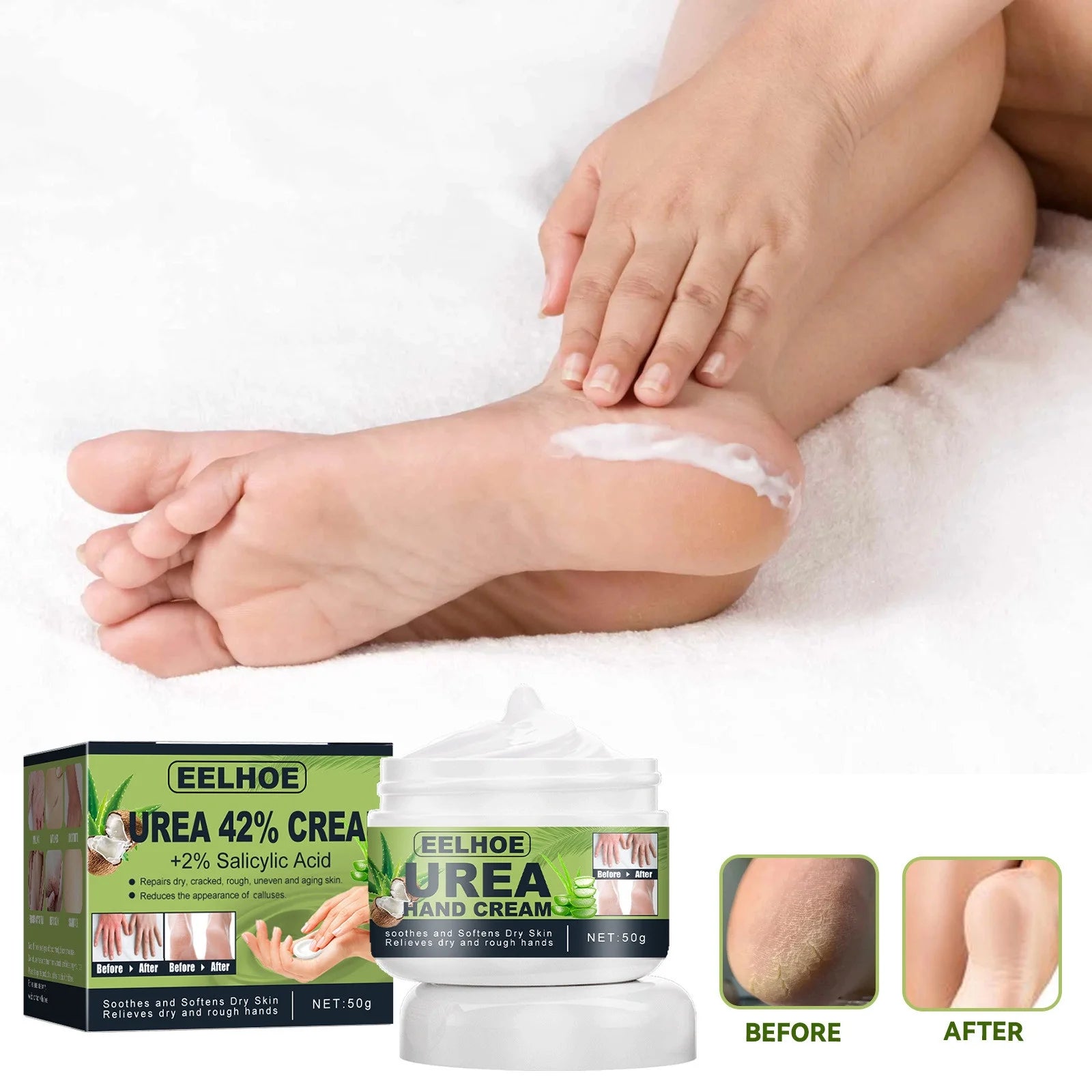 Frankincense Oil Foot Cream - Fight Soreness and Stiffness in Tired Feet - Foot Sole, Achilles, Foot Bridge, Ankle and Foot Hill