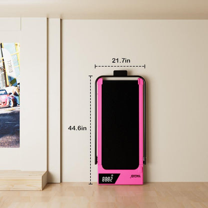 【New Arrival】Deals for You YAGUD Electric Folding Treadmill with Handrail, Low-Noise Motor – 265Lbs Weight Capacity Spacious Belt, Dual Shock Absorption, Remote Control & Wheels for Easy Moving – Includes Free Resistance Bands and Remote