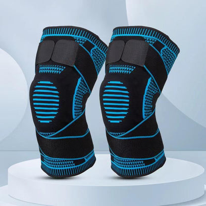 OLLAS Knee Braces, 2-Pack, Knee Support Compression Sleeves, Fitness Sports Knee Braces, Women'S & Men'S Compression Suitable for Running, Fitness, Basketball