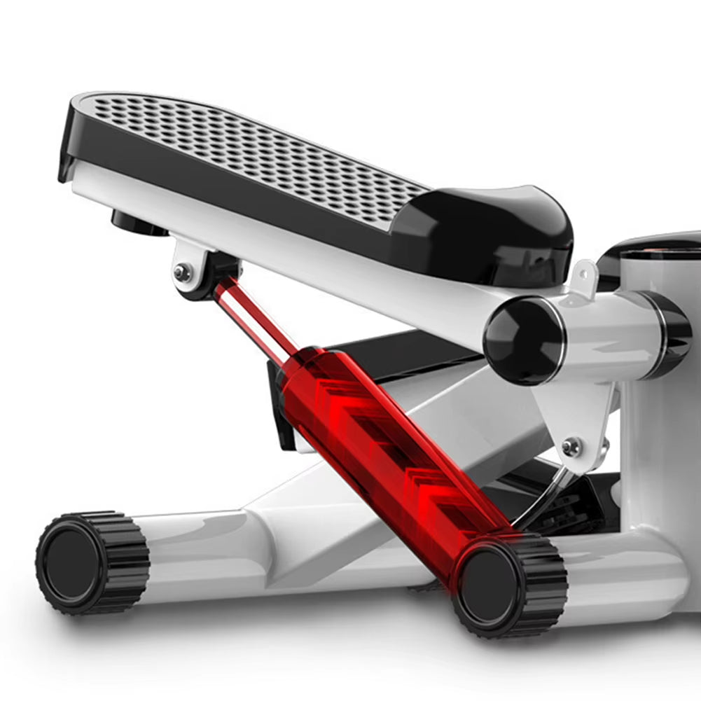 Mini Stepper Stair Stepper Max 120Kg Pedal Stepper LED Display Slimming Treadmill with Pull Rope for Slimming Exercise