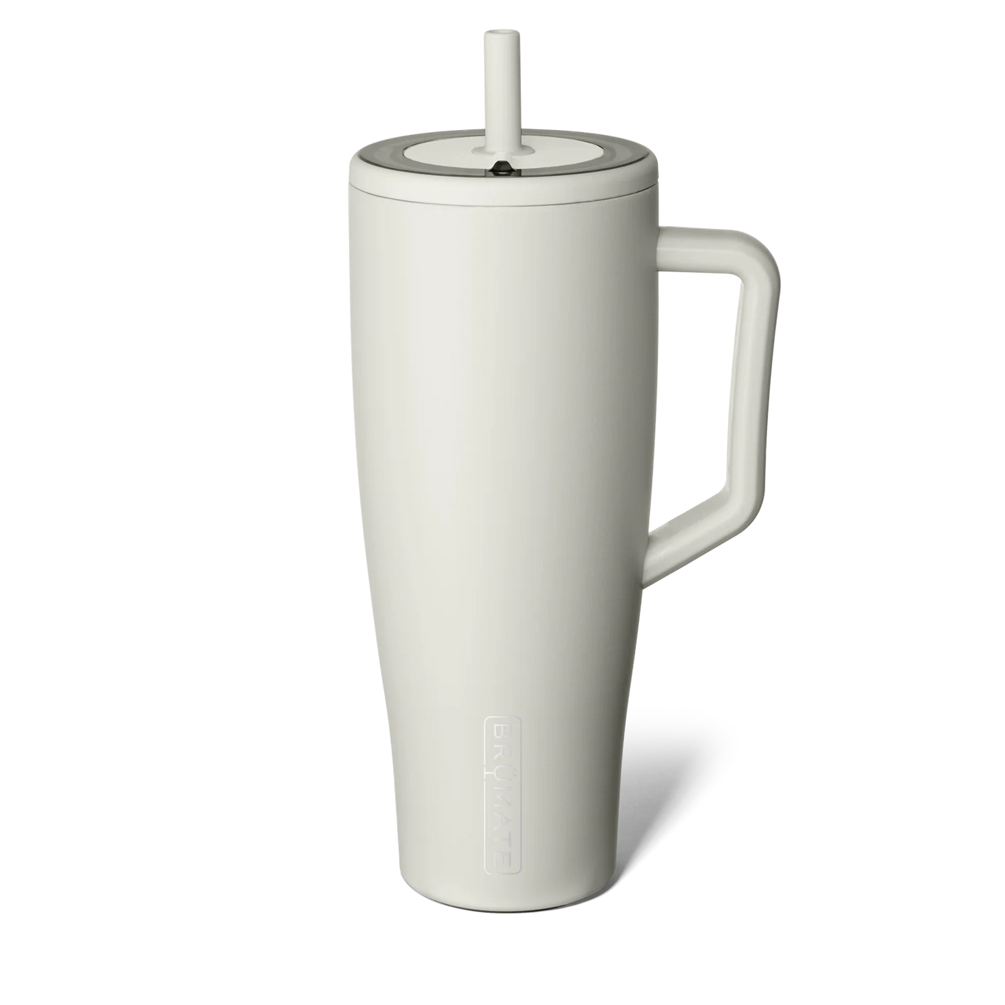 Era 40 Oz Tumbler with Handle and Straw | 100% Leakproof Insulated Tumbler with Lid and Straw | Made of Stainless Steel | Cup Holder Friendly Base | 40Oz (Dune)
