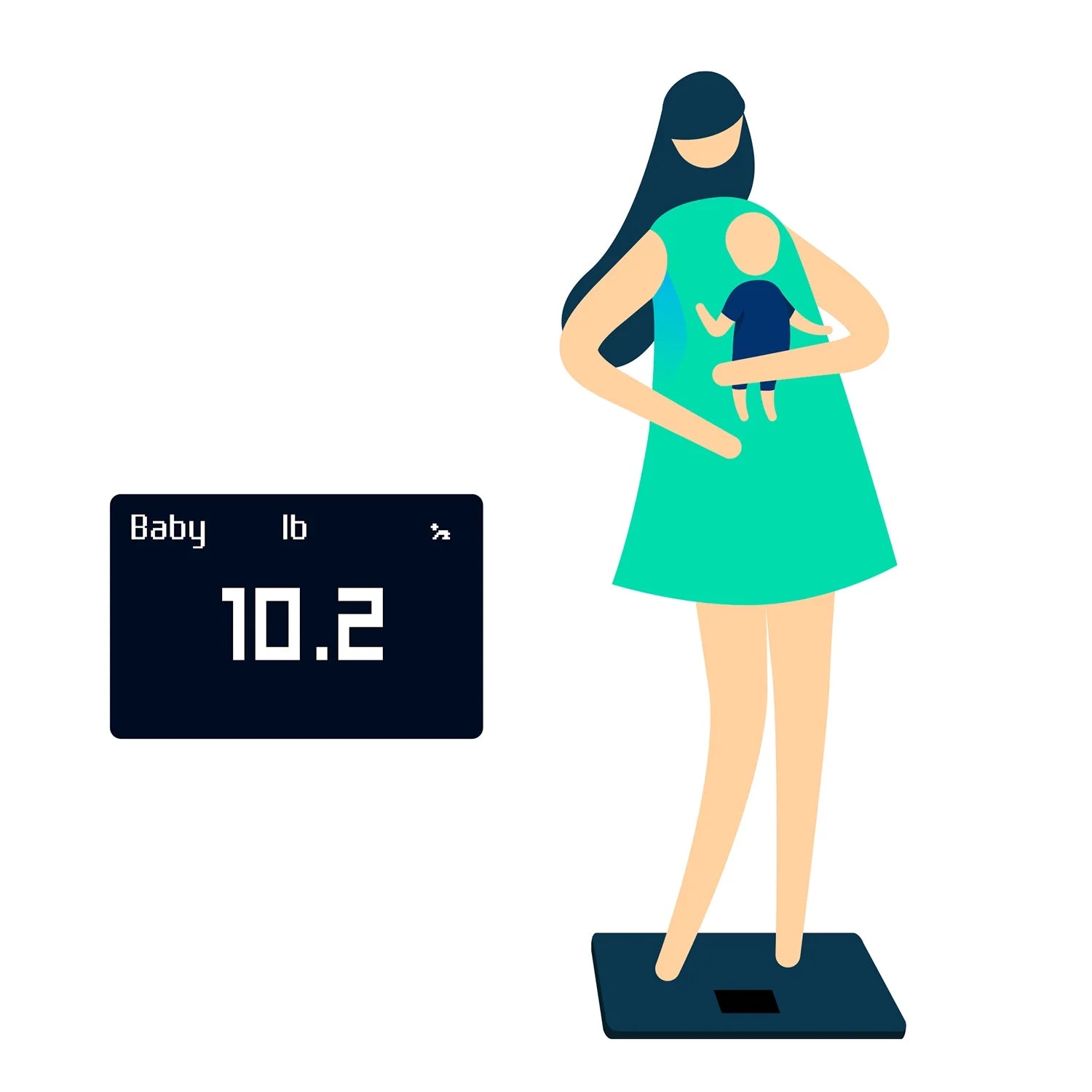 Body+ - Digital Wi-Fi Smart Bathroom Scale in Black, 398 Lb Capacity